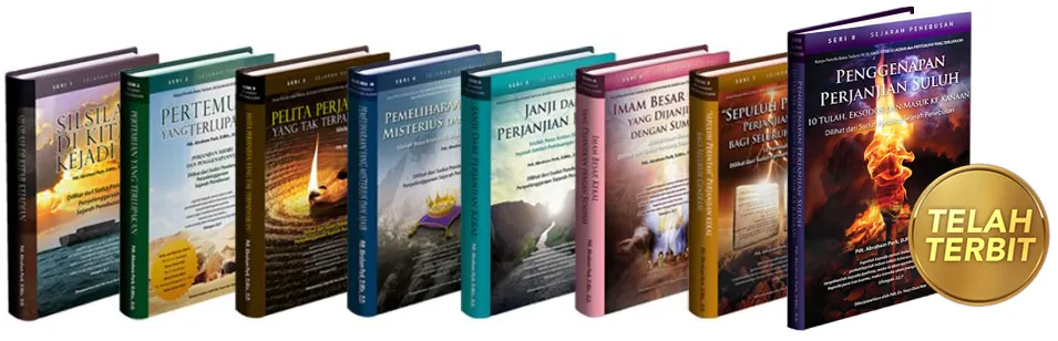 Buku Seri Sejarah Penebusan 1 sampai 8 telah terbit